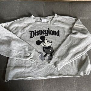 Cropped Disneyland Sweatshirt